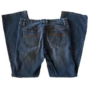 TOMMY HILFIGER Freedom denim blue Jeans straight leg 4 short‎